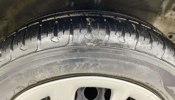 2018 Hyundai Grand i10 MAGNA 1.2 KAPPA VTVT, Petrol, Manual, 52,195 km, Left Front Tyre Tread