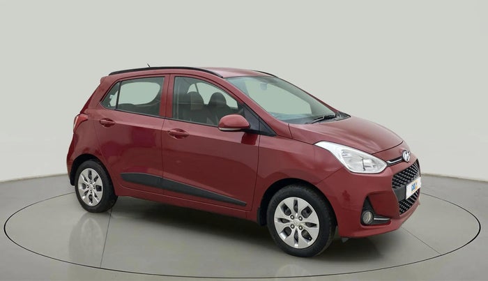 2018 Hyundai Grand i10 SPORTZ 1.2 KAPPA VTVT, Petrol, Manual, 82,626 km, Right Front Diagonal