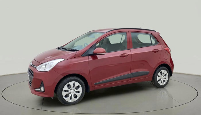 2018 Hyundai Grand i10 SPORTZ 1.2 KAPPA VTVT, Petrol, Manual, 82,626 km, Left Front Diagonal