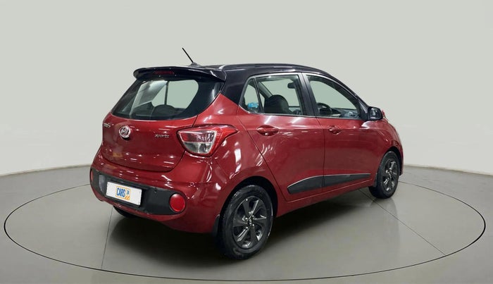 2018 Hyundai Grand i10 SPORTZ 1.2 KAPPA VTVT DUAL TONE, Petrol, Manual, 46,099 km, Right Back Diagonal