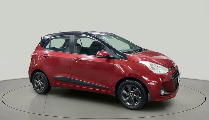 2018 Hyundai Grand i10 SPORTZ 1.2 KAPPA VTVT DUAL TONE, Petrol, Manual, 46,099 km, Right Front Diagonal