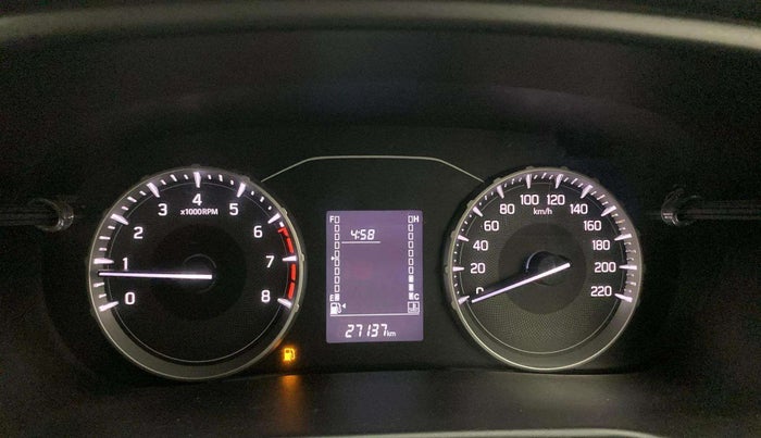 2023 Maruti BREZZA LXI, Petrol, Manual, 27,136 km, Odometer Image