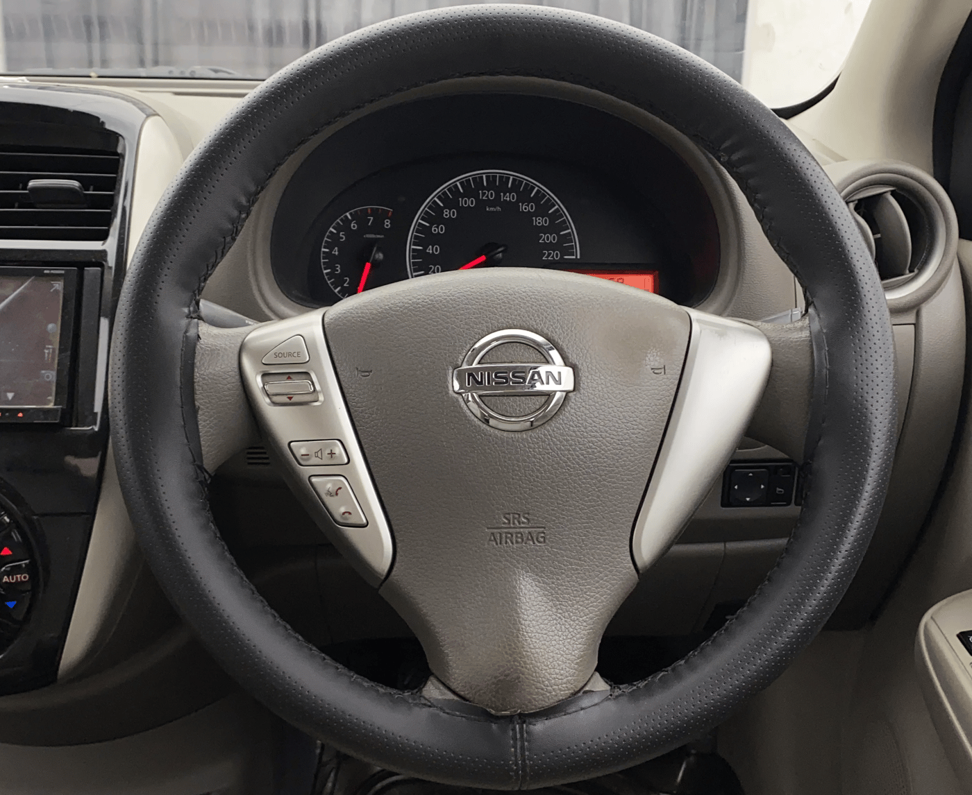 2014 Nissan Sunny XL, Petrol, Manual, 64,541 km, Steering Wheel Close Up
