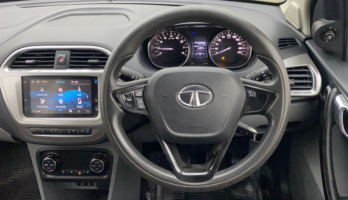 2018 Tata TIGOR XZ PLUS PETROL, Petrol, Manual, 1,00,922 km, Steering Wheel Close Up