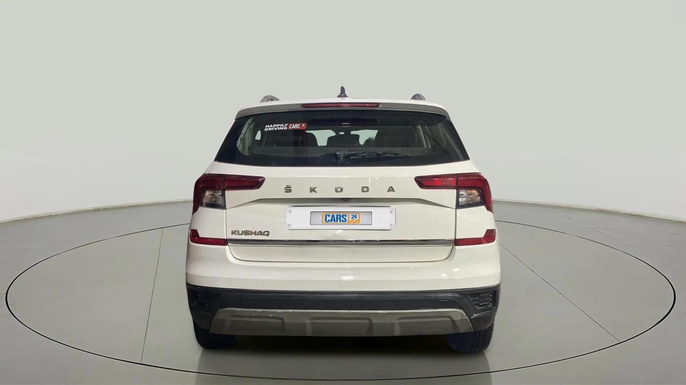 2021 Skoda KUSHAQ STYLE 1.0L TSI AT, Petrol, Automatic, 73,745 km, Back/Rear