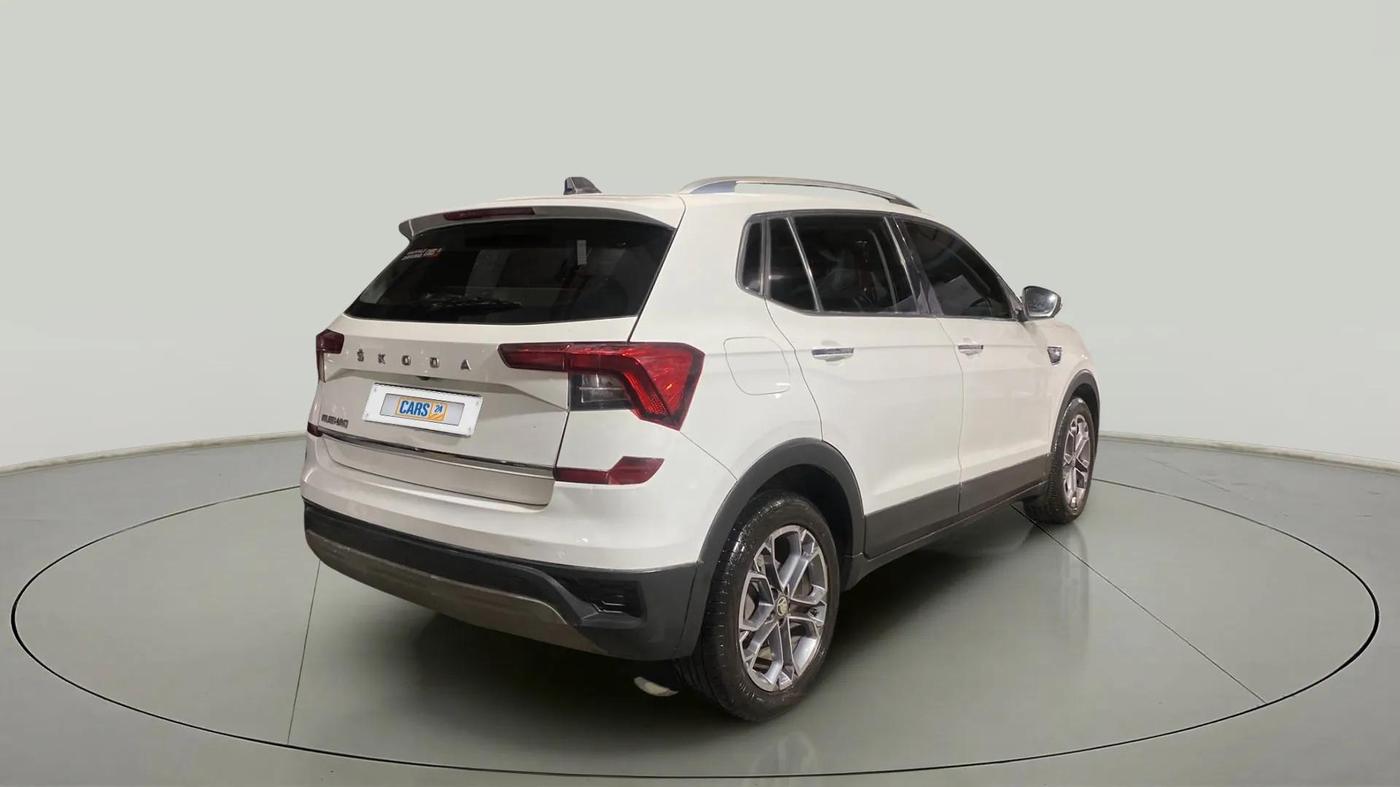 2021 Skoda KUSHAQ STYLE 1.0L TSI AT, Petrol, Automatic, 73,745 km, Right Back Diagonal