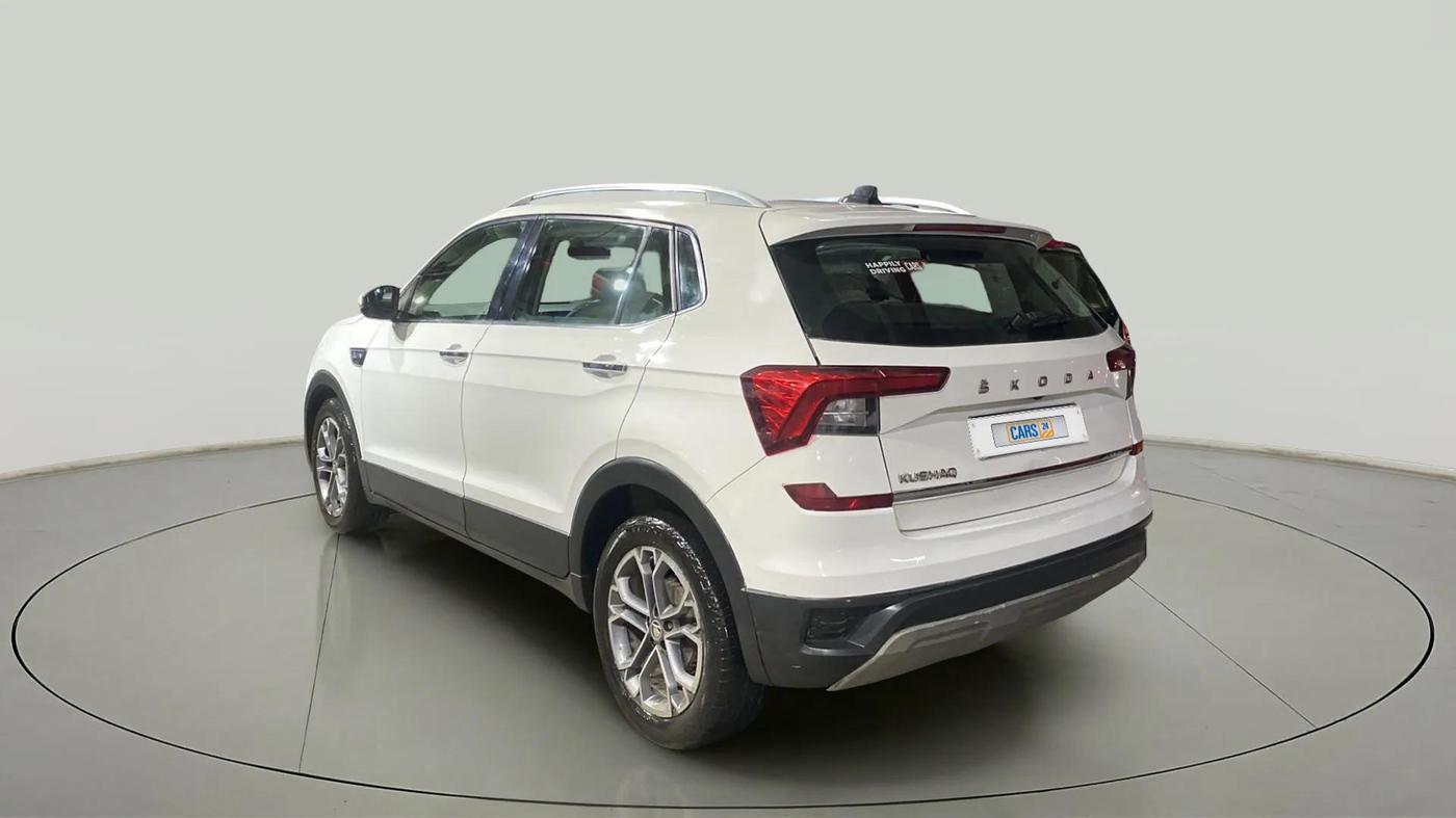 2021 Skoda KUSHAQ STYLE 1.0L TSI AT, Petrol, Automatic, 73,745 km, Left Back Diagonal