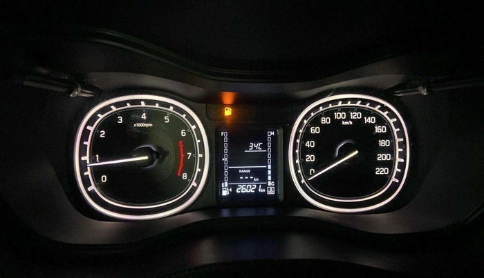 2020 Maruti Vitara Brezza ZXI, Petrol, Manual, 26,001 km, Odometer Image