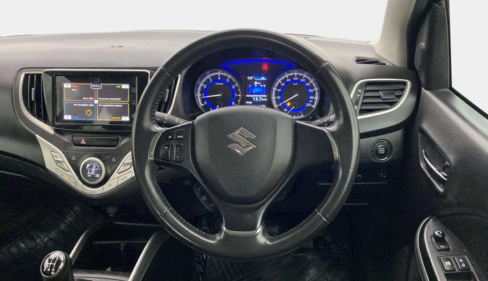 2018 Maruti Baleno ALPHA PETROL 1.2, Petrol, Manual, 70,964 km, Steering Wheel Close Up