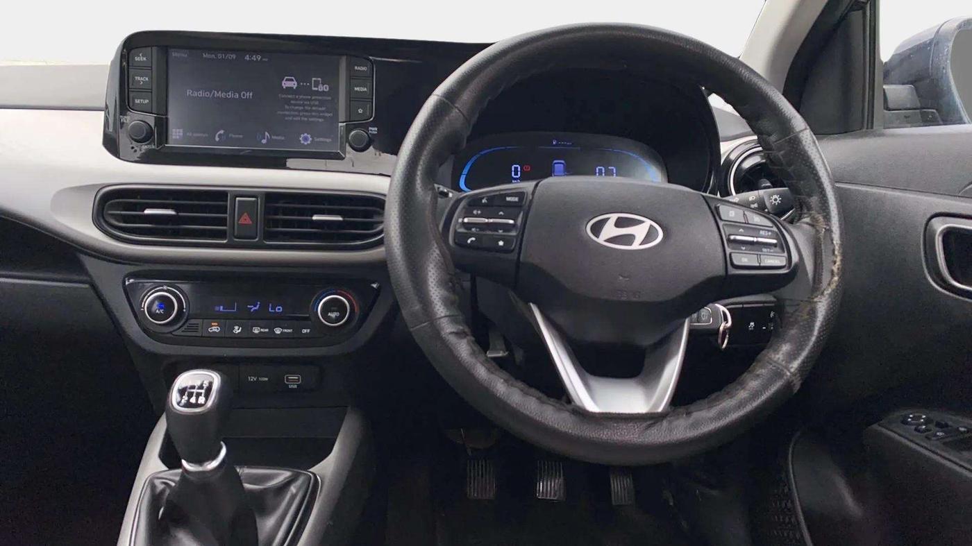 2023 Hyundai EXTER SX 1.2 MT, Petrol, Manual, 22,924 km, Steering Wheel Close Up