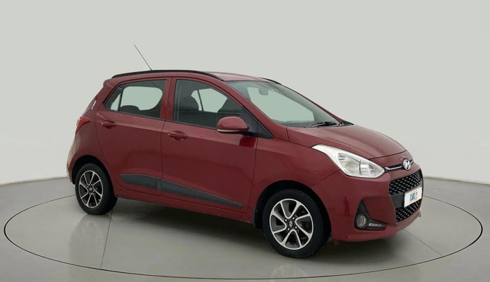 2017 Hyundai Grand i10 SPORTZ (O) AT 1.2 KAPPA VTVT, Petrol, Automatic, 32,511 km, Right Front Diagonal