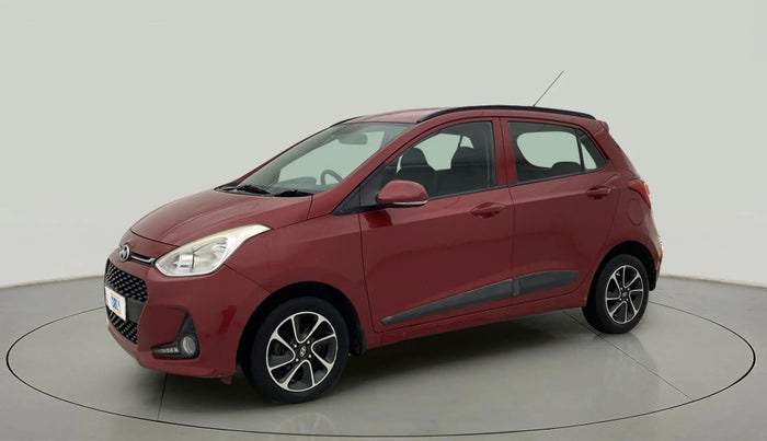 2017 Hyundai Grand i10 SPORTZ (O) AT 1.2 KAPPA VTVT, Petrol, Automatic, 32,511 km, Left Front Diagonal