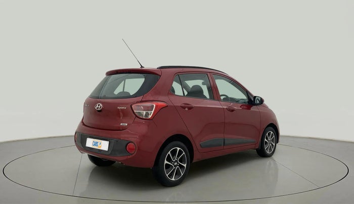 2017 Hyundai Grand i10 SPORTZ (O) AT 1.2 KAPPA VTVT, Petrol, Automatic, 32,511 km, Right Back Diagonal