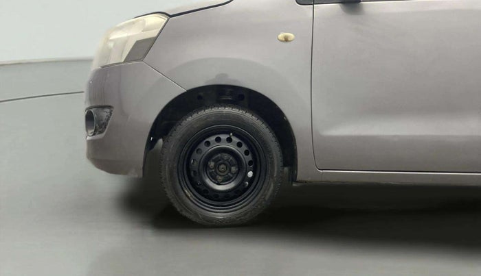 2014 Maruti Wagon R 1.0 VXI, Petrol, Manual, 95,802 km, Left Front Wheel