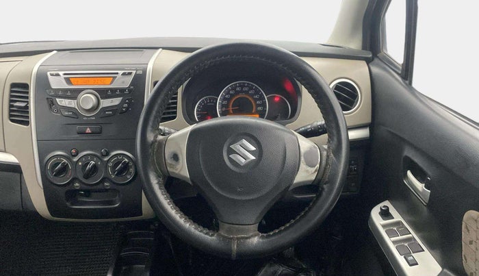 2014 Maruti Wagon R 1.0 VXI, Petrol, Manual, 95,802 km, Steering Wheel Close Up