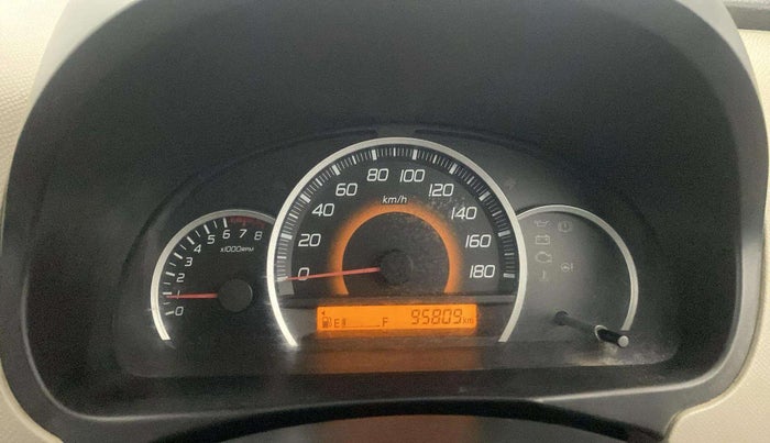 2014 Maruti Wagon R 1.0 VXI, Petrol, Manual, 95,802 km, Odometer Image