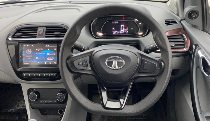 2021 Tata TIGOR XZA PLUS PETROL, Petrol, Automatic, 20,402 km, Steering Wheel Close Up