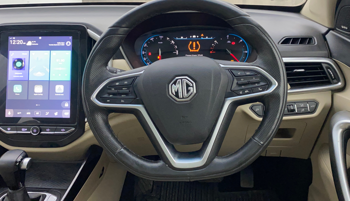 2022 MG HECTOR SHARP 1.5 PETROL CVT, Petrol, Automatic, 51,147 km, Steering Wheel Close Up