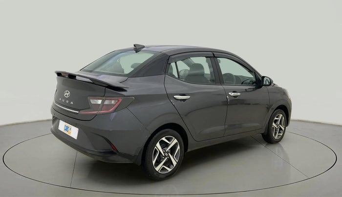 2023 Hyundai AURA SX 1.2, Petrol, Manual, 7,288 km, Right Back Diagonal
