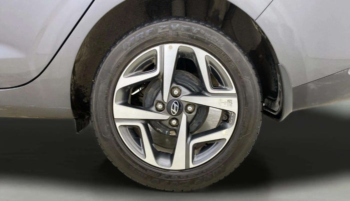 2023 Hyundai AURA SX 1.2, Petrol, Manual, 7,288 km, Left Rear Tyre Tread