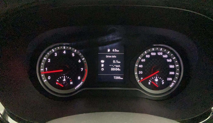 2023 Hyundai AURA SX 1.2, Petrol, Manual, 7,288 km, Odometer Image