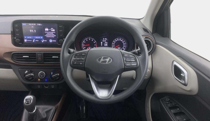 2023 Hyundai AURA SX 1.2, Petrol, Manual, 7,288 km, Steering Wheel Close Up