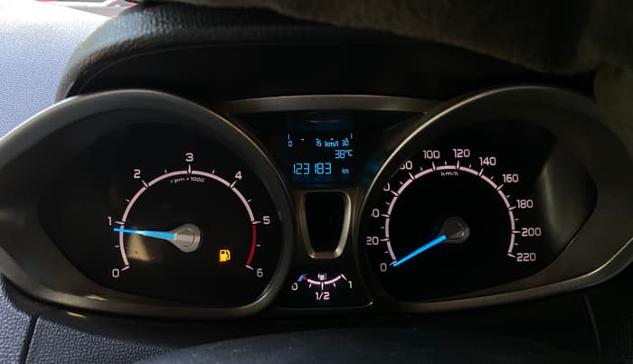 2014 Ford Ecosport TITANIUM 1.5L DIESEL, Diesel, Manual, 1,23,159 km, Odometer Image