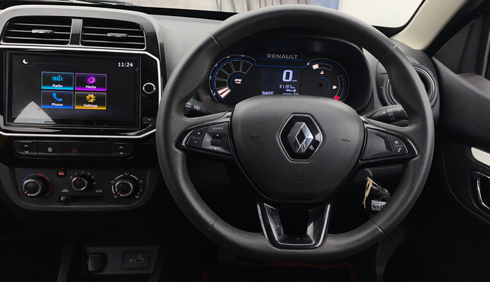 2023 Renault Kwid CLIMBER MT 1.0, Petrol, Manual, 31,193 km, Steering Wheel Close Up