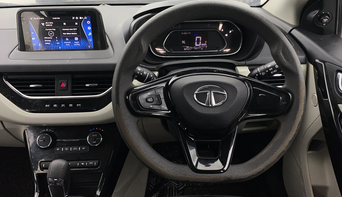 2023 Tata NEXON XZA PLUS PETROL, Petrol, Automatic, 16,237 km, Steering Wheel Close Up