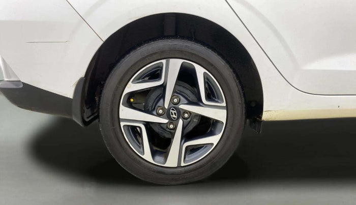 2021 Hyundai AURA SX 1.2, Petrol, Manual, 13,104 km, Right Rear Wheel