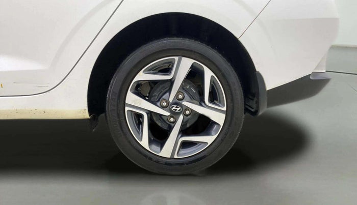 2021 Hyundai AURA SX 1.2, Petrol, Manual, 13,104 km, Left Rear Wheel