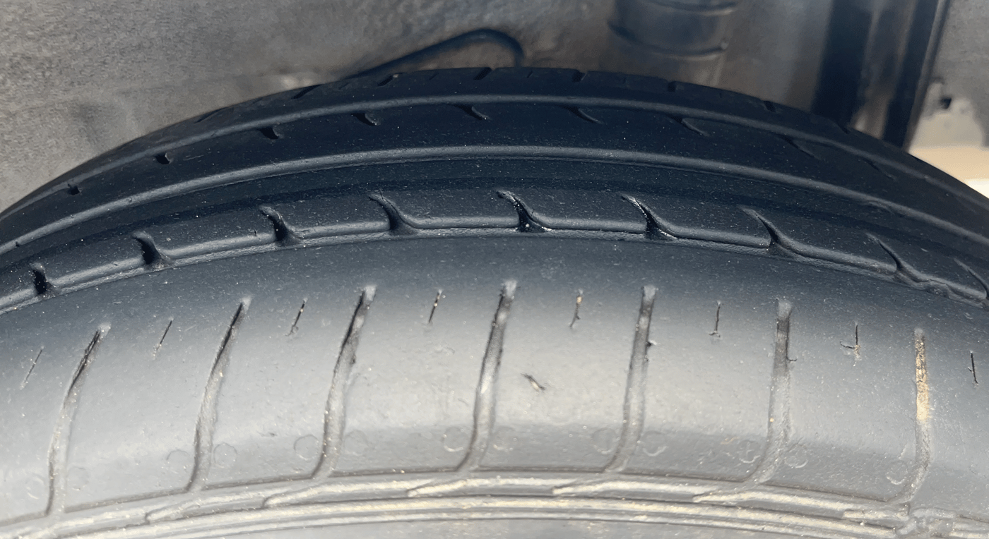 2017 Nissan Micra XL CVT, Petrol, Automatic, 74,591 km, Left Rear Tyre Tread