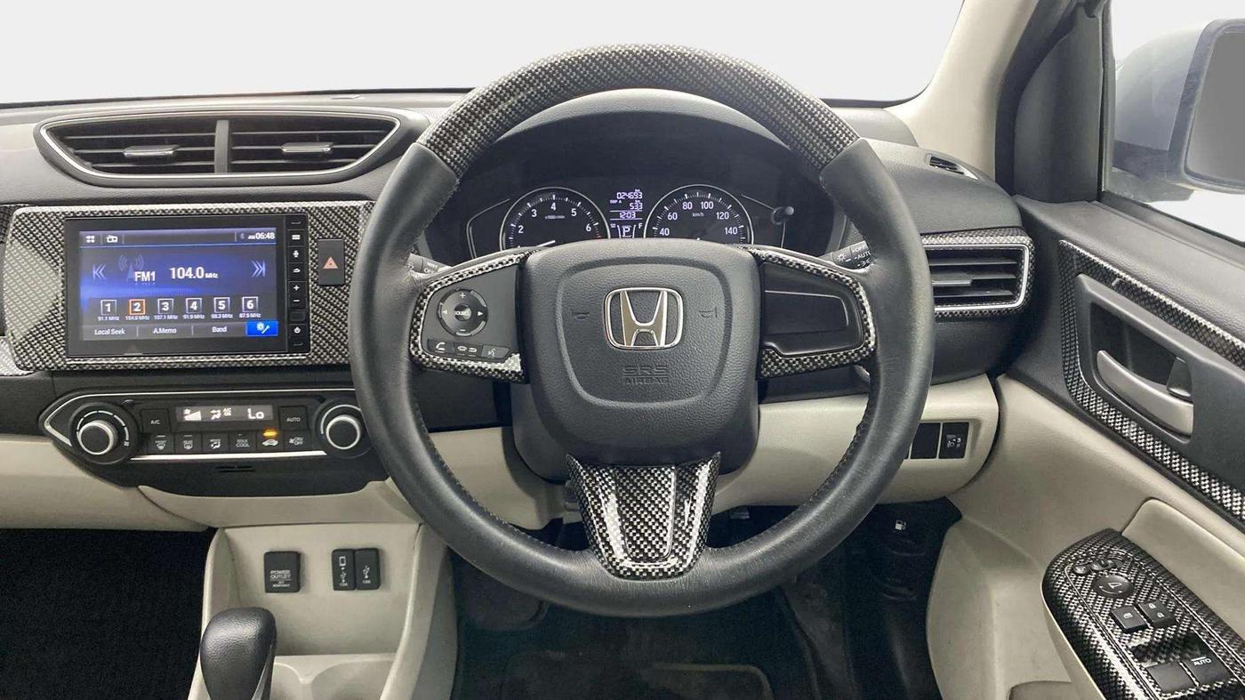 2023 Honda Amaze 1.2L I-VTEC VX CVT, Petrol, Automatic, 24,687 km, Steering Wheel Close Up