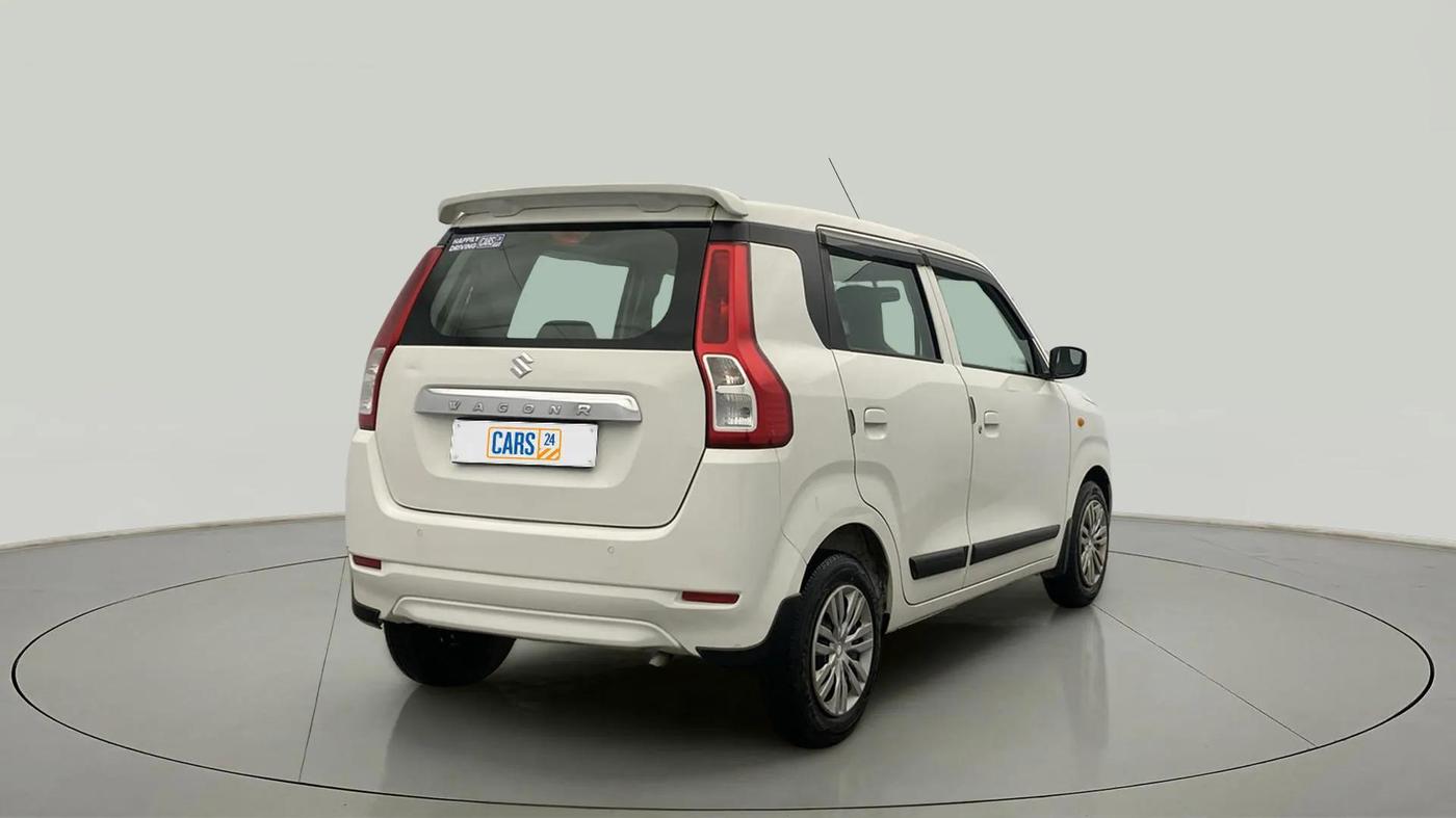 2021 Maruti New Wagon-R VXI 1.0 AMT, Petrol, Automatic, 57,166 km, Right Back Diagonal