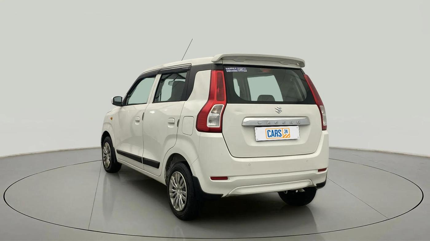 2021 Maruti New Wagon-R VXI 1.0 AMT, Petrol, Automatic, 57,166 km, Left Back Diagonal