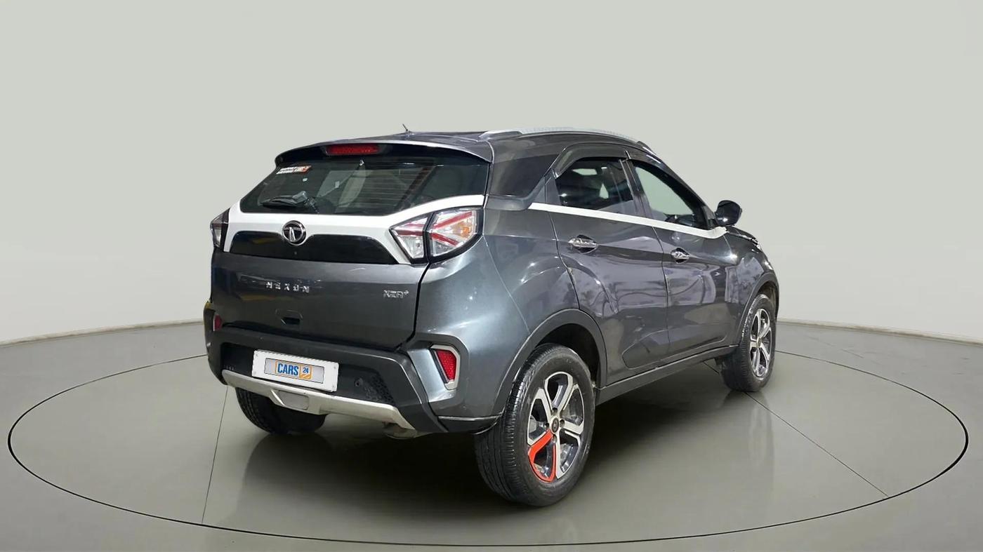 2021 Tata NEXON XZA PLUS SUNROOF PETROL, Petrol, Automatic, 31,074 km, Right Back Diagonal
