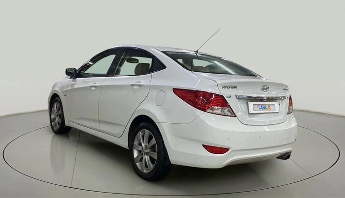 2013 Hyundai Verna FLUIDIC 1.6 CRDI SX, Diesel, Manual, 94,329 km, Left Back Diagonal
