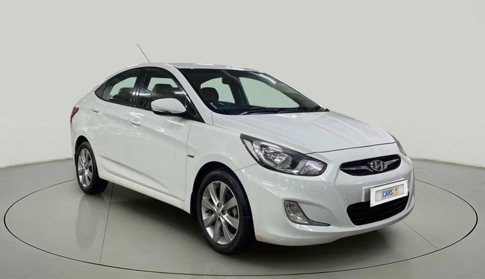 2013 Hyundai Verna FLUIDIC 1.6 CRDI SX, Diesel, Manual, 94,329 km, Right Front Diagonal