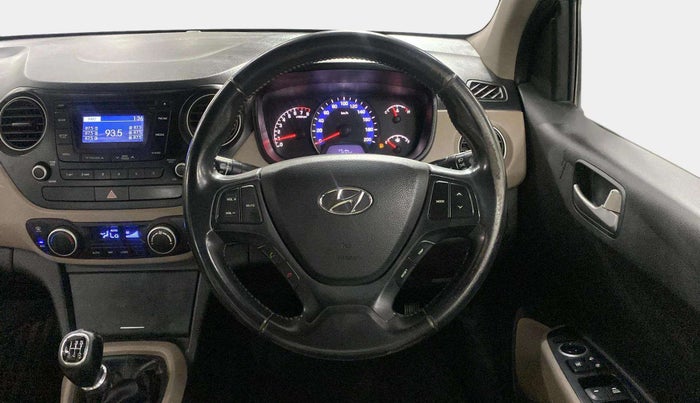 2015 Hyundai Xcent SX 1.2 (O), Petrol, Manual, 57,407 km, Steering Wheel Close Up