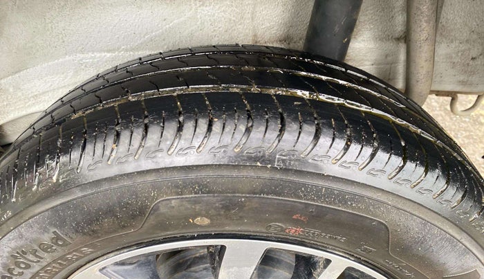 2021 Maruti S PRESSO VXI+, Petrol, Manual, 24,059 km, Left Rear Tyre Tread