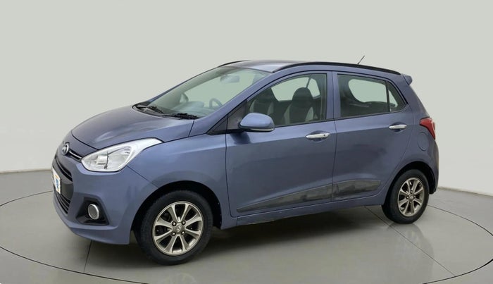 2015 Hyundai Grand i10 ASTA (O) 1.2 KAPPA VTVT, Petrol, Manual, 1,06,281 km, Left Front Diagonal