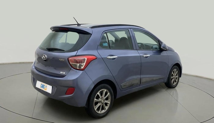 2015 Hyundai Grand i10 ASTA (O) 1.2 KAPPA VTVT, Petrol, Manual, 1,06,281 km, Right Back Diagonal