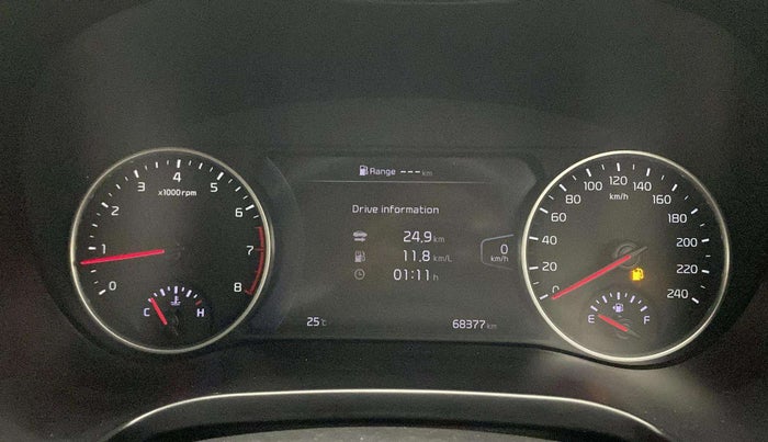 2019 KIA SELTOS GTX 1.4 PETROL, Petrol, Manual, 68,351 km, Odometer Image