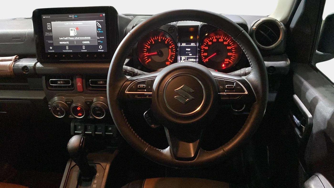 2023 Maruti JIMNY ALPHA ALL GRIP PRO AT, Petrol, Automatic, 11,710 km, Steering Wheel Close Up