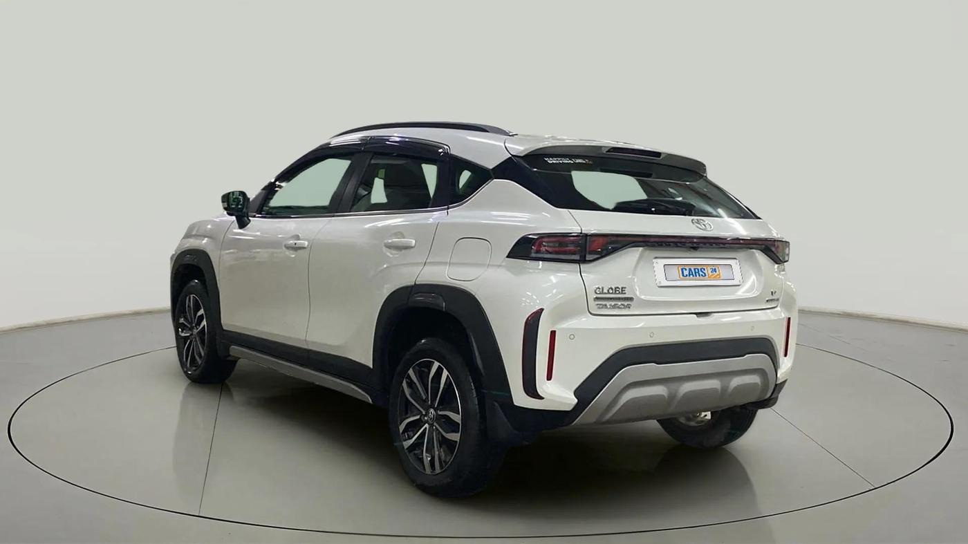 2024 Toyota Urban Cruiser Taisor V 1.0 Petrol AT, Petrol, Automatic, 6,728 km, Left Back Diagonal