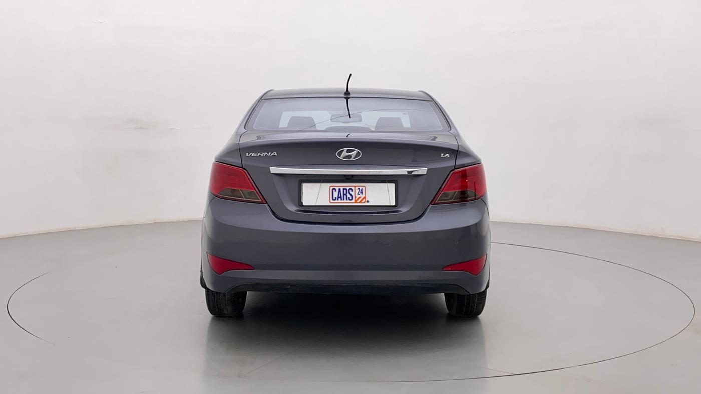 2015 Hyundai Verna FLUIDIC 4S 1.6 VTVT S(O), Petrol, Manual, 95,193 km, Back/Rear