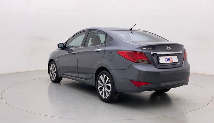 2015 Hyundai Verna FLUIDIC 4S 1.6 VTVT S(O), Petrol, Manual, 95,193 km, Left Back Diagonal