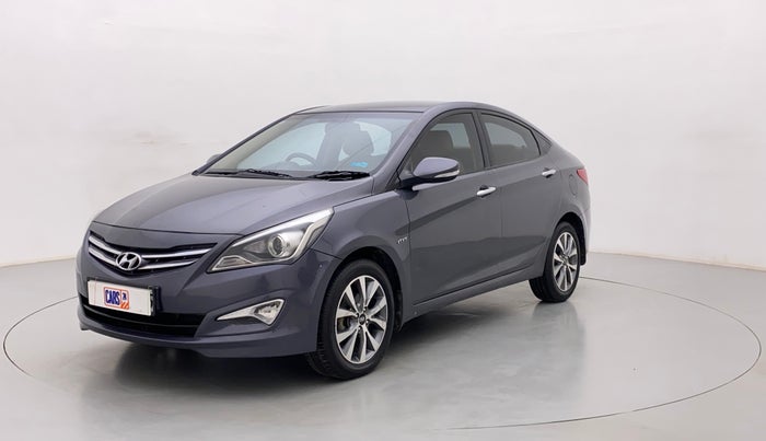 2015 Hyundai Verna FLUIDIC 4S 1.6 VTVT S(O), Petrol, Manual, 95,193 km, Left Front Diagonal