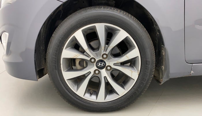 2015 Hyundai Verna FLUIDIC 4S 1.6 VTVT S(O), Petrol, Manual, 95,193 km, Left Front Wheel