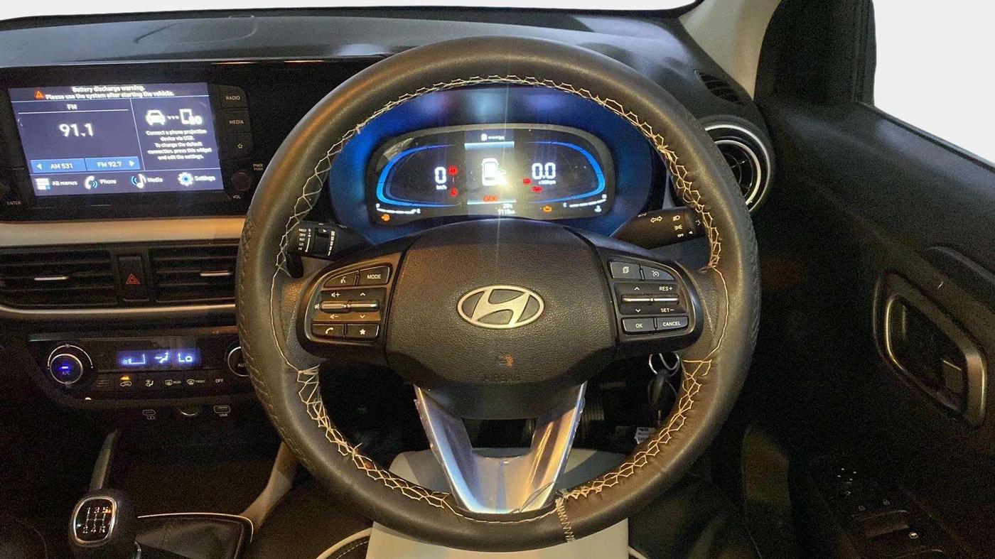 2024 Hyundai EXTER SX 1.2 MT, Petrol, Manual, 7,112 km, Steering Wheel Close Up